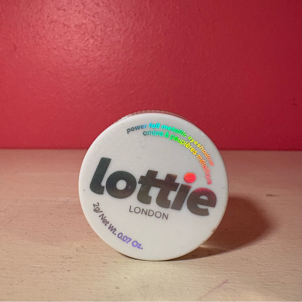 Lottie London Foil Metallic Eyeshadow Outlast Sparkle Glitter * NEW 0.07oz Jar